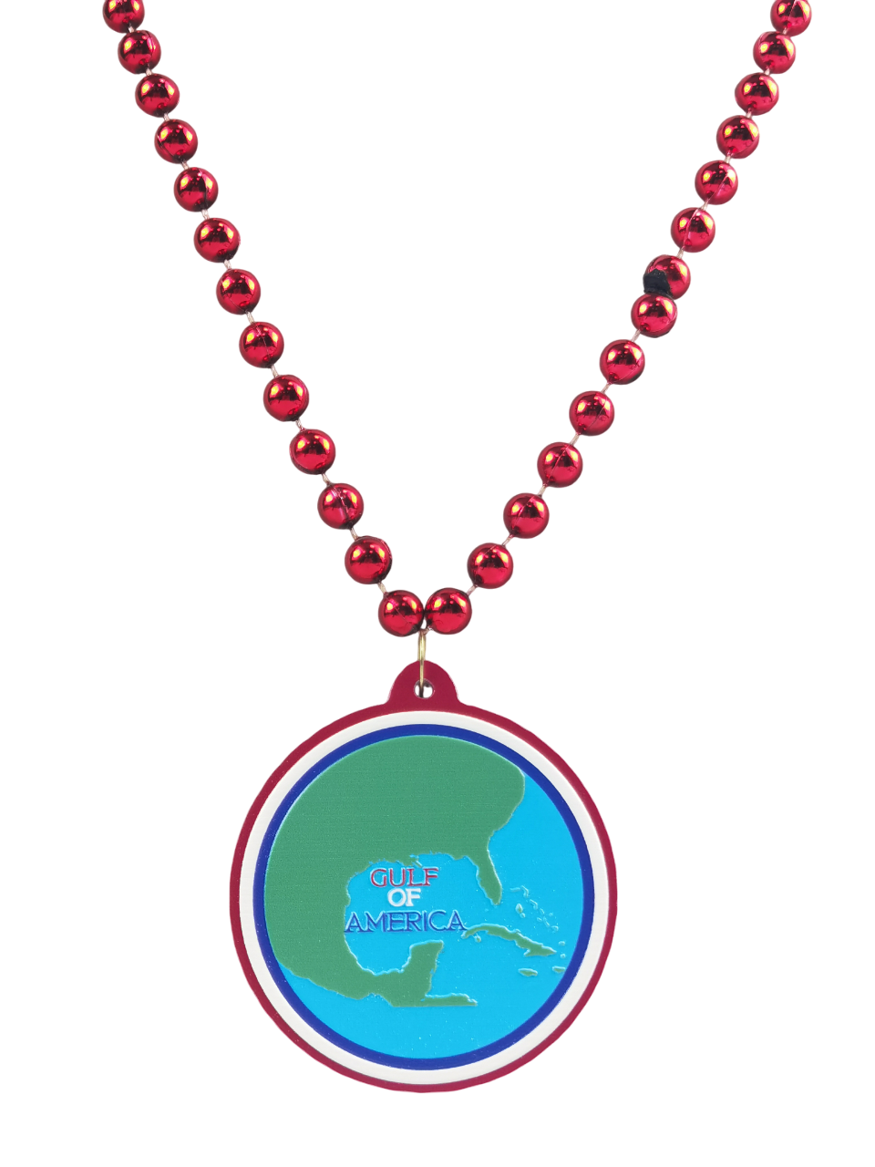 36" 10mm Gulf of America Bead