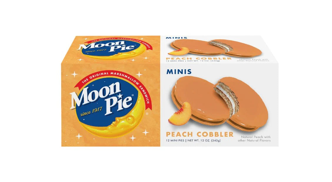 96ct 1oz Mini Peach Cobbler MoonPies
