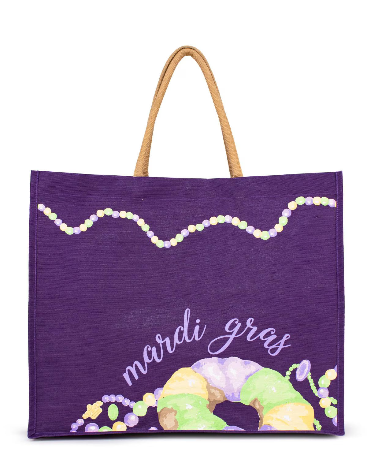 22" x 19" x 8" MG King Cake Tote Bag