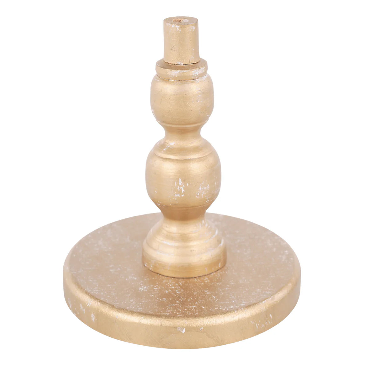 5.5" x 7.5" Gold Wood Base for Toppers