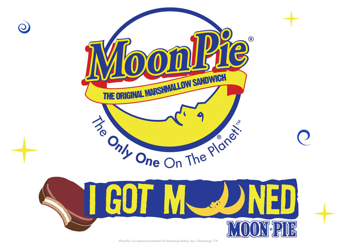 "I Got Mooned" Tin Sign
