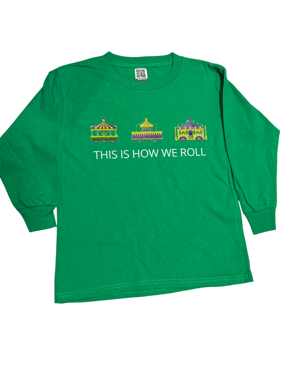 Green Youth LS "This is How We Roll" Shirt