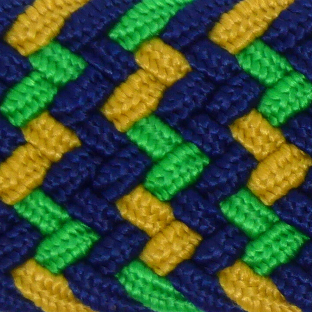 The Limerick Tri-Color Woven Elastic Stretch Belt