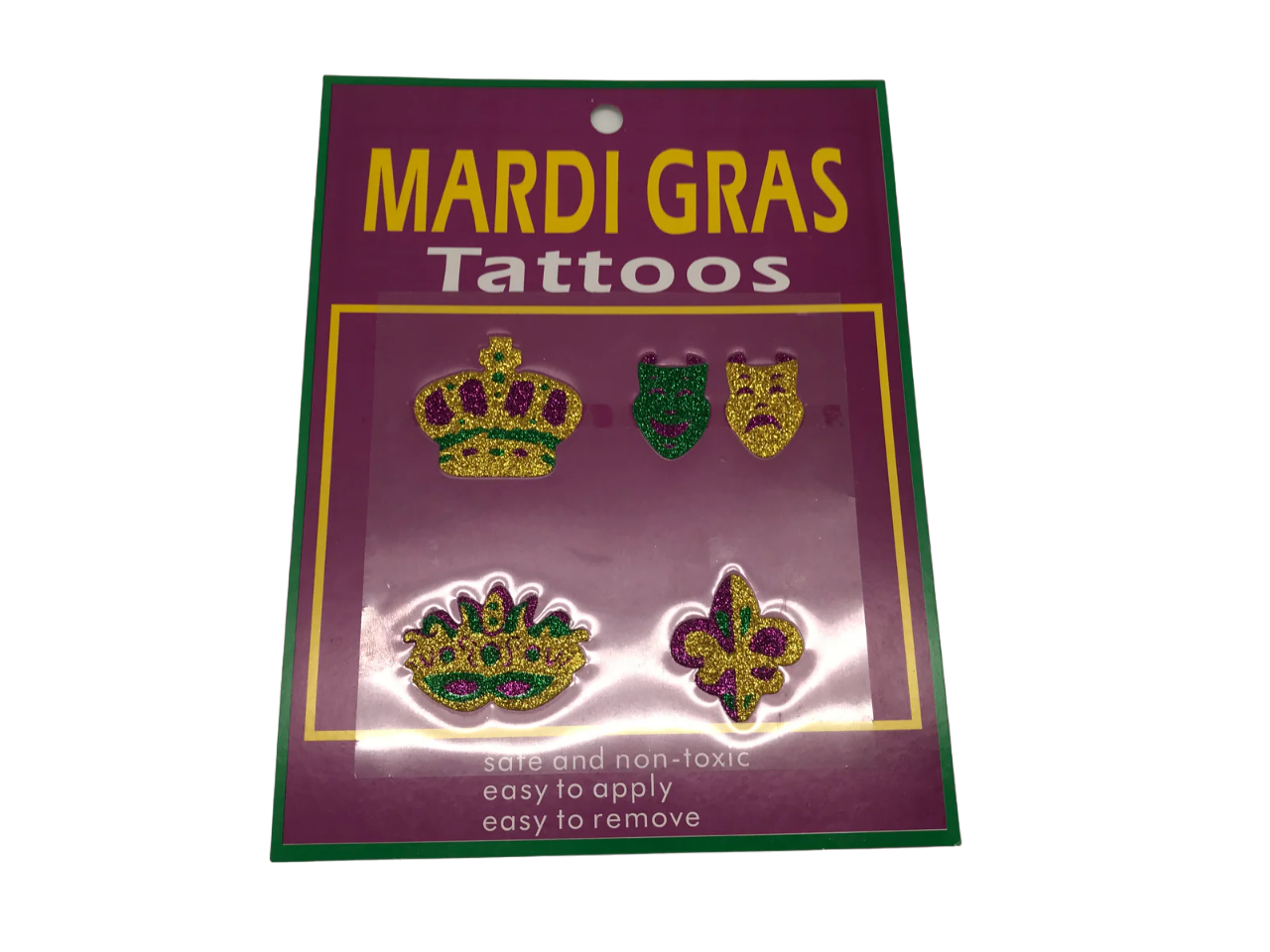 Mardi Gras Tattoo