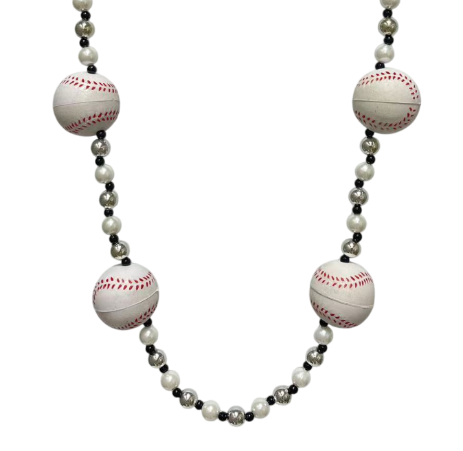 42" 4pc Baseball Beads
