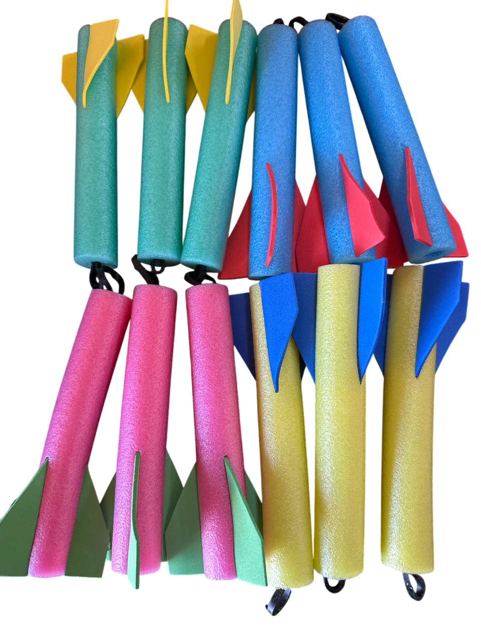 6.5" ASST Foam Finger Flyer Rockets dz
