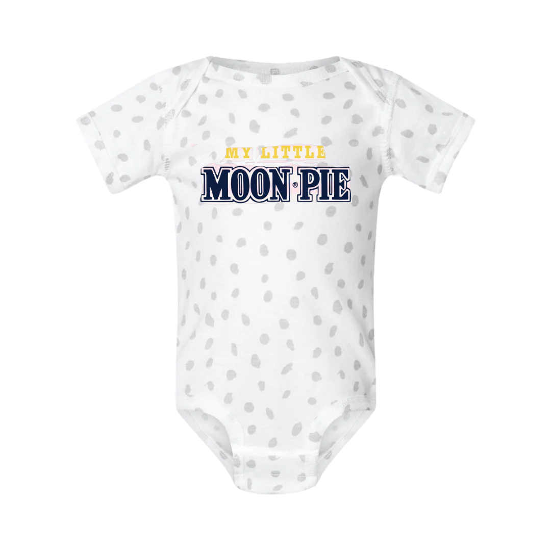 MoonPie Gray Spot Onesie