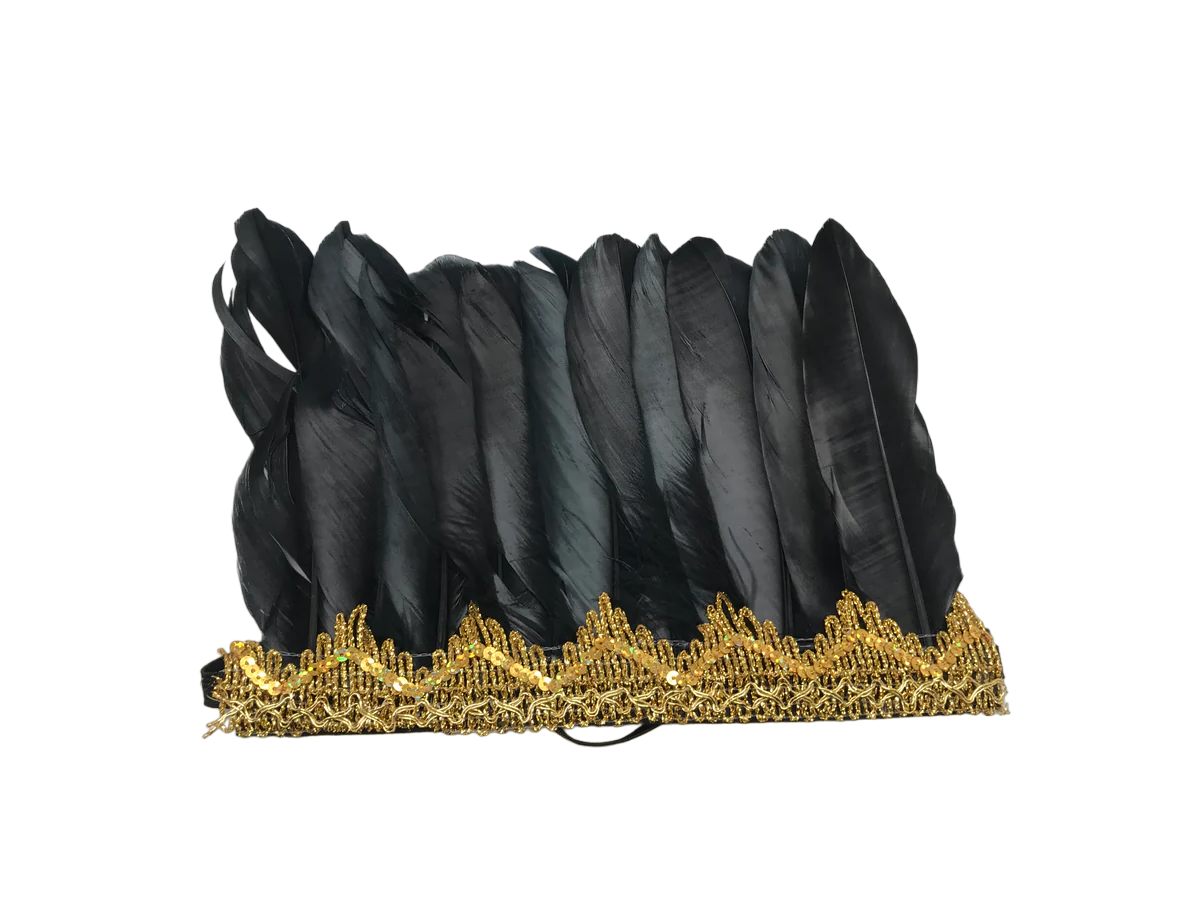 Black Feather Headpiece