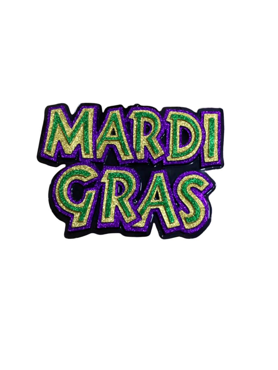 28" x 21" Mardi Gras Wall Plaque