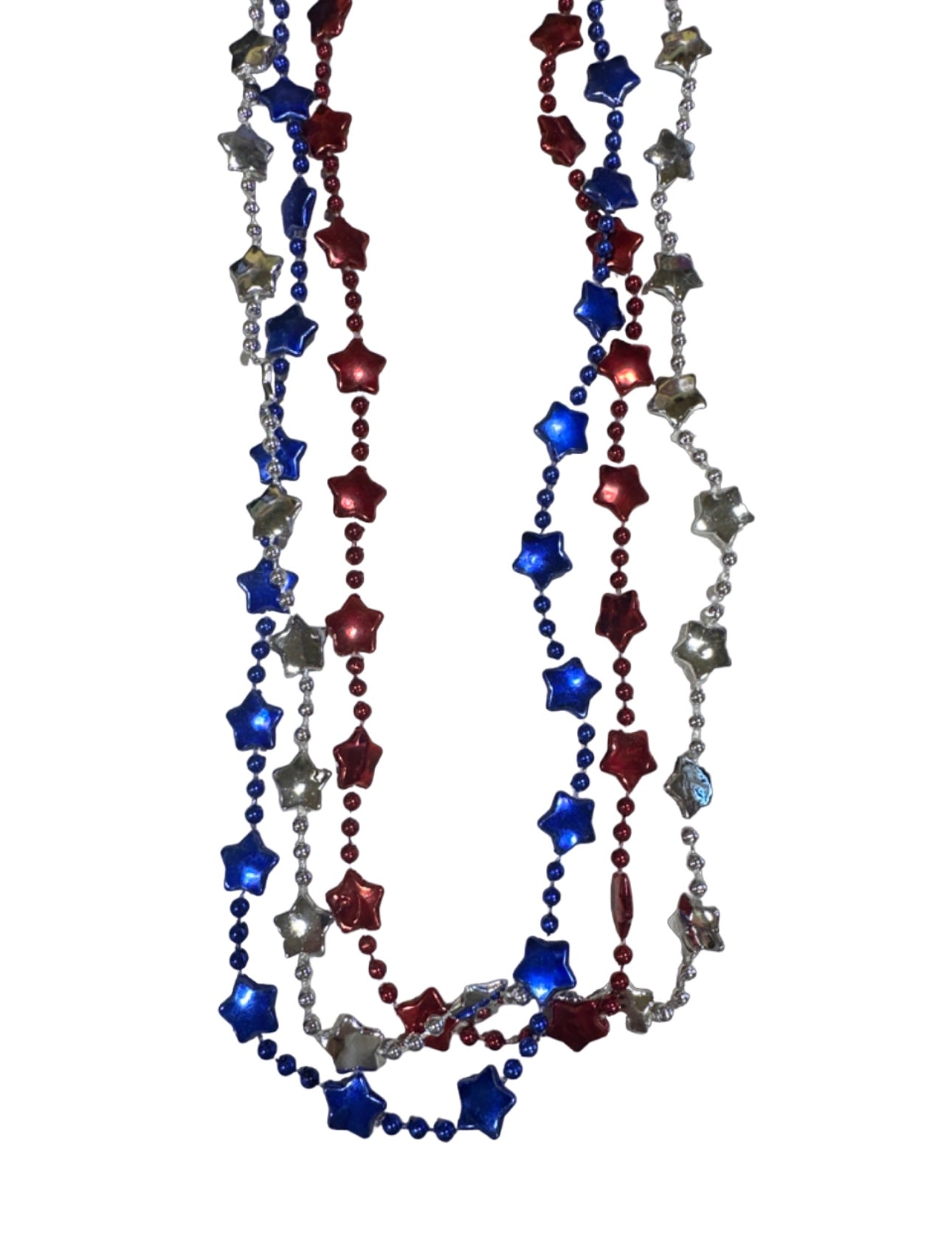 48" Red, Blue and Silver Star