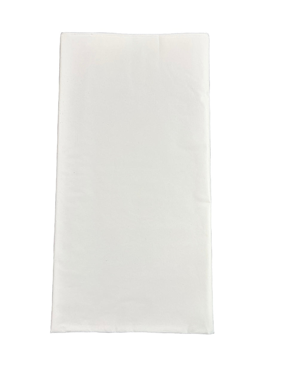 White Plastic Rectangle Table Cover