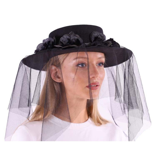 Day Of The Dead Top Hat with Roses