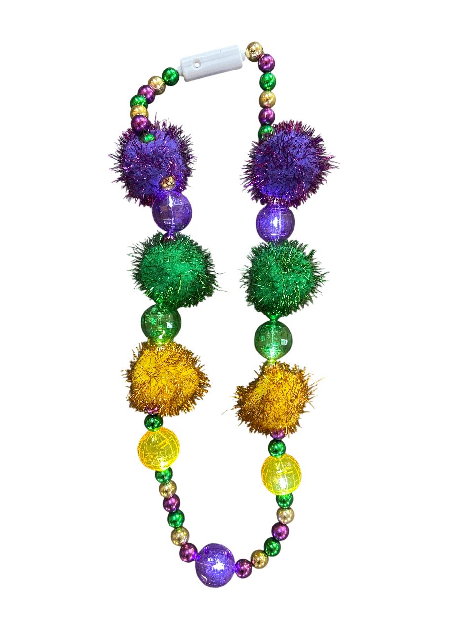 42" 40mm Tinsel PGG Bead dz