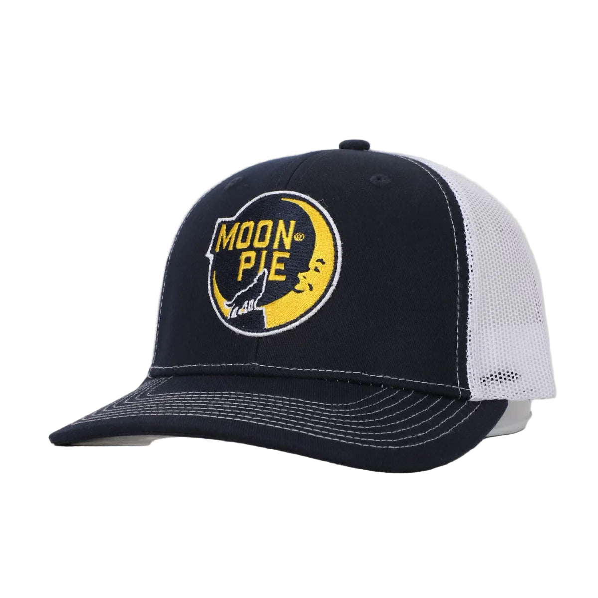 Cresent Moon Wolf Trucker Hat