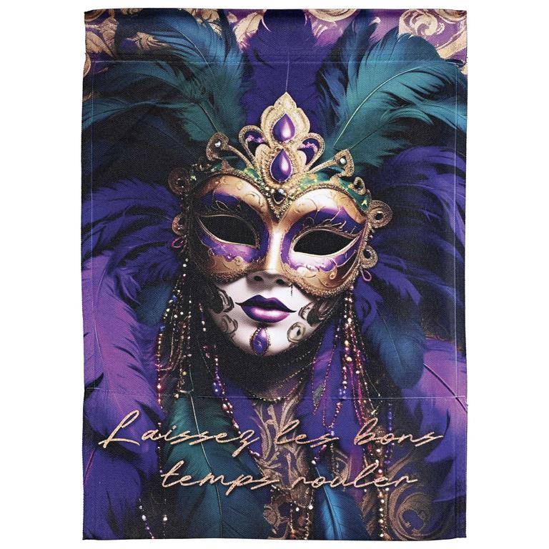 13 x 18 Laissez Les Bons Temps Rouler Garden Flag
