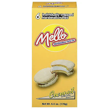 Mello Coconut Marshmallow Pie