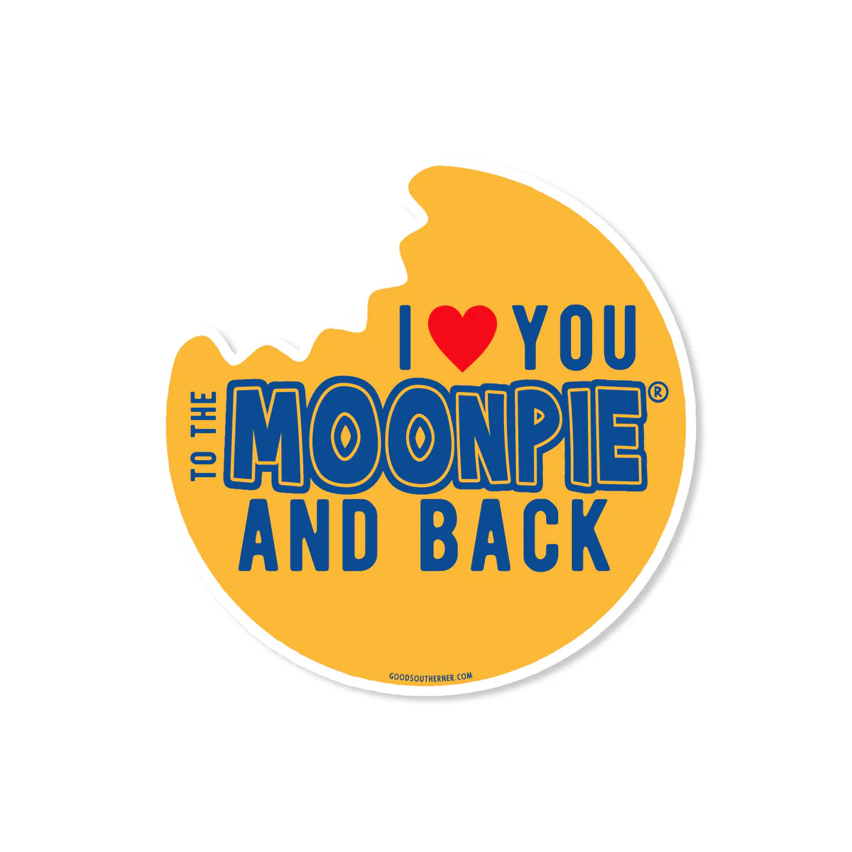 I Love you to the Moon & Back Pie Magnet
