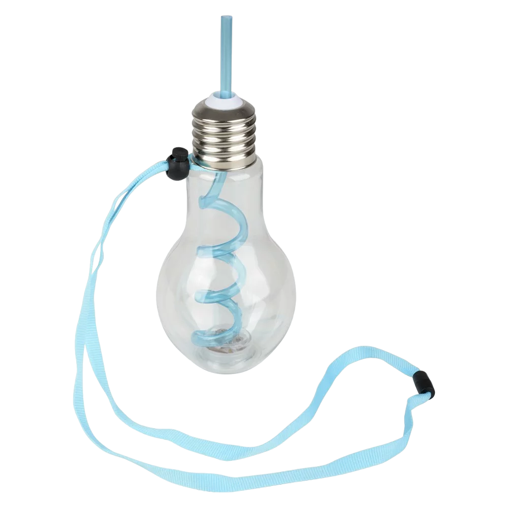 16oz Flashing Light Bulb Cup W/ Lanyard