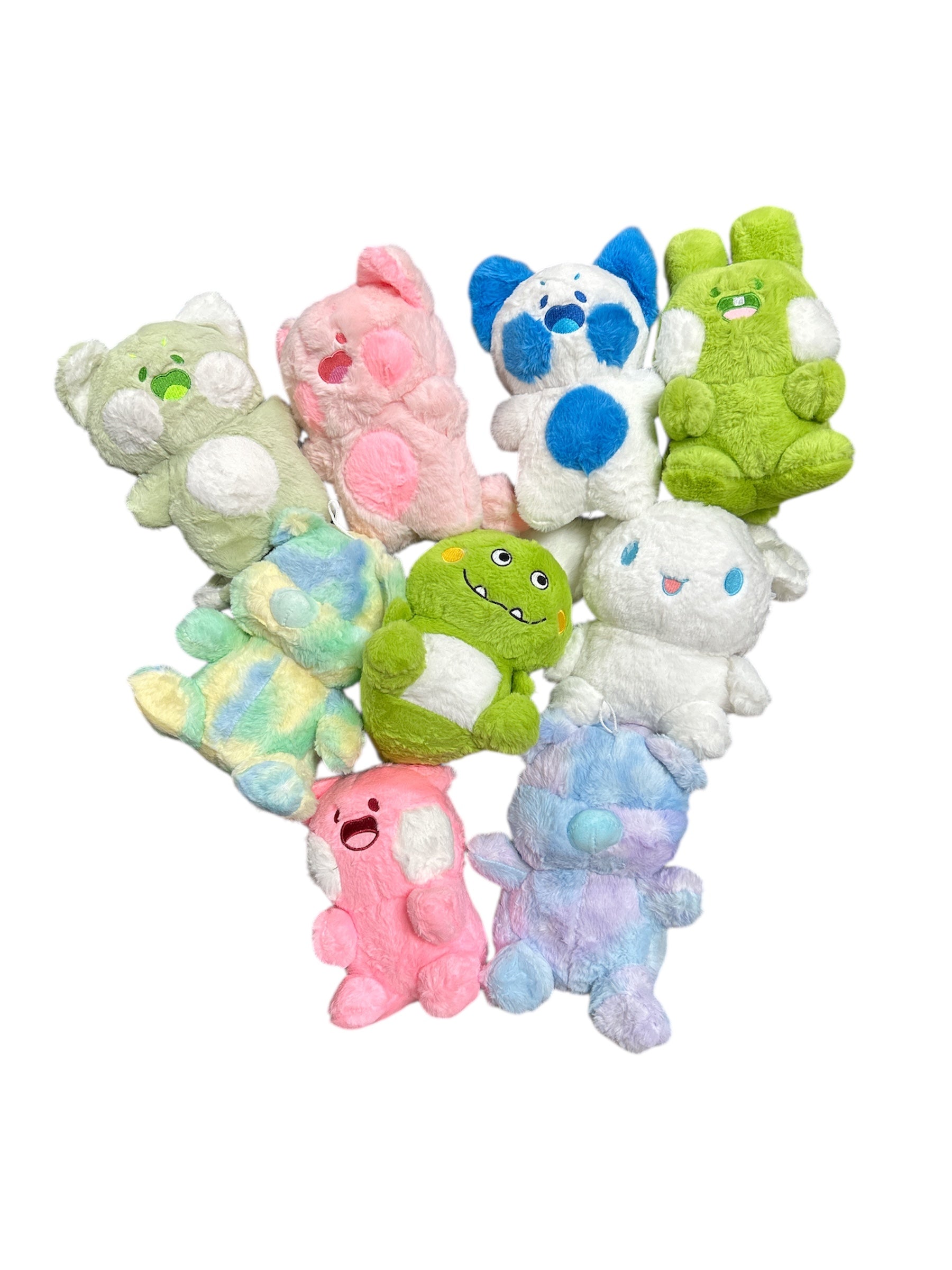 12pc Mixed Plush