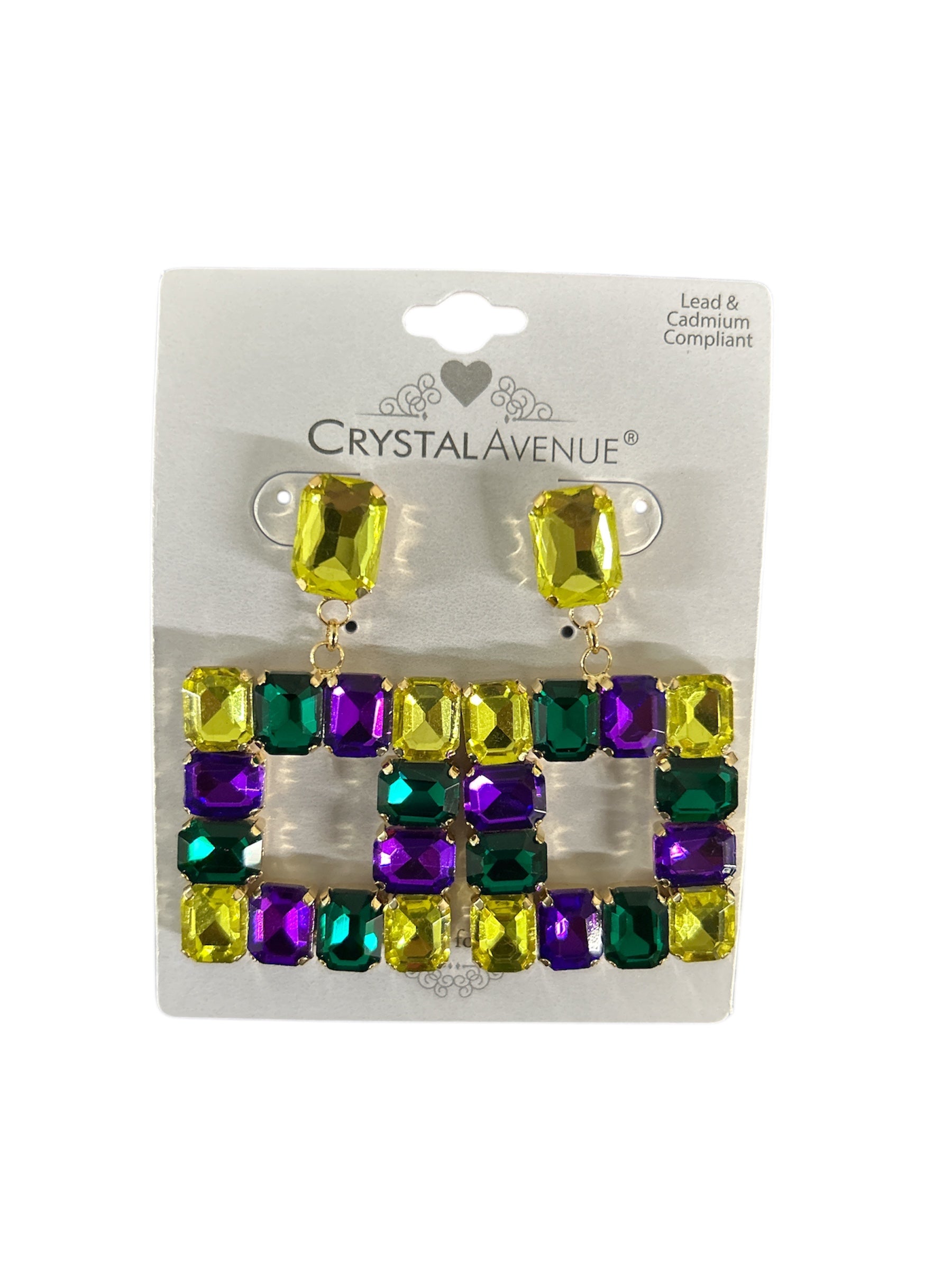 PGG Rhinestone Earrings