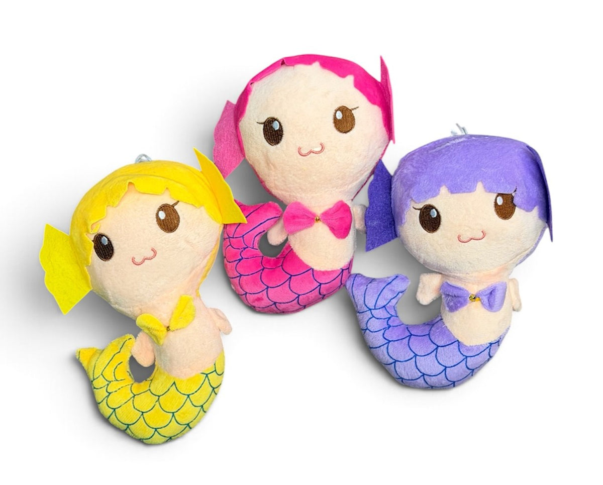 Plush Mermaid 6 Piece