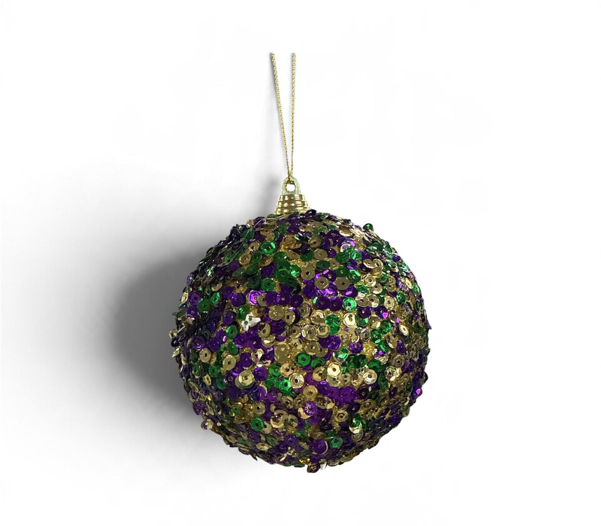 4" PGG Confetti Glitter Ornament pc