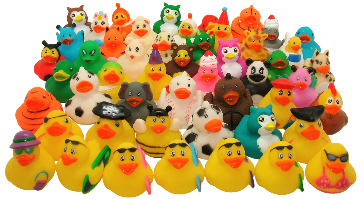 50 rubber sale ducks