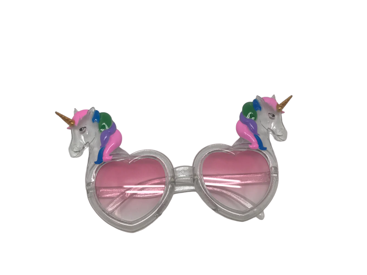 Heart Shaped Unicorn Sunglasses
