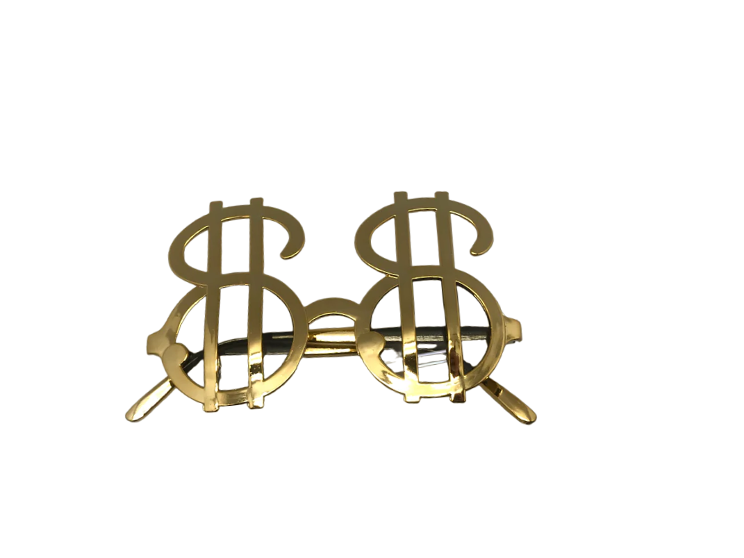 Dollar Sign Sunglasses