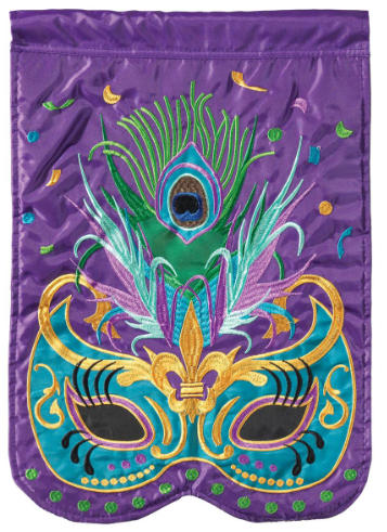 29 x 42 MG Mask Purple House Flag