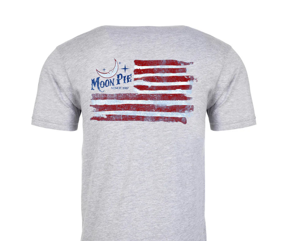 MoonPie Flag Grey T-shirt