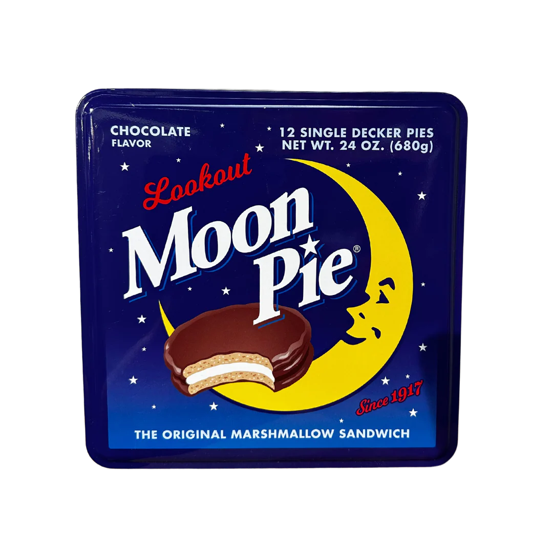 Navy Look Out MoonPie Empty Tin