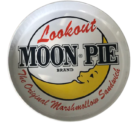 White MoonPie Serving Tray