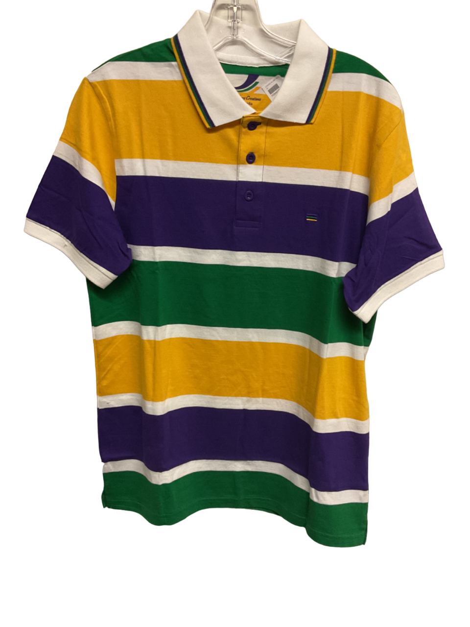 Thick Stripe Rugby Adult Short Sleeve