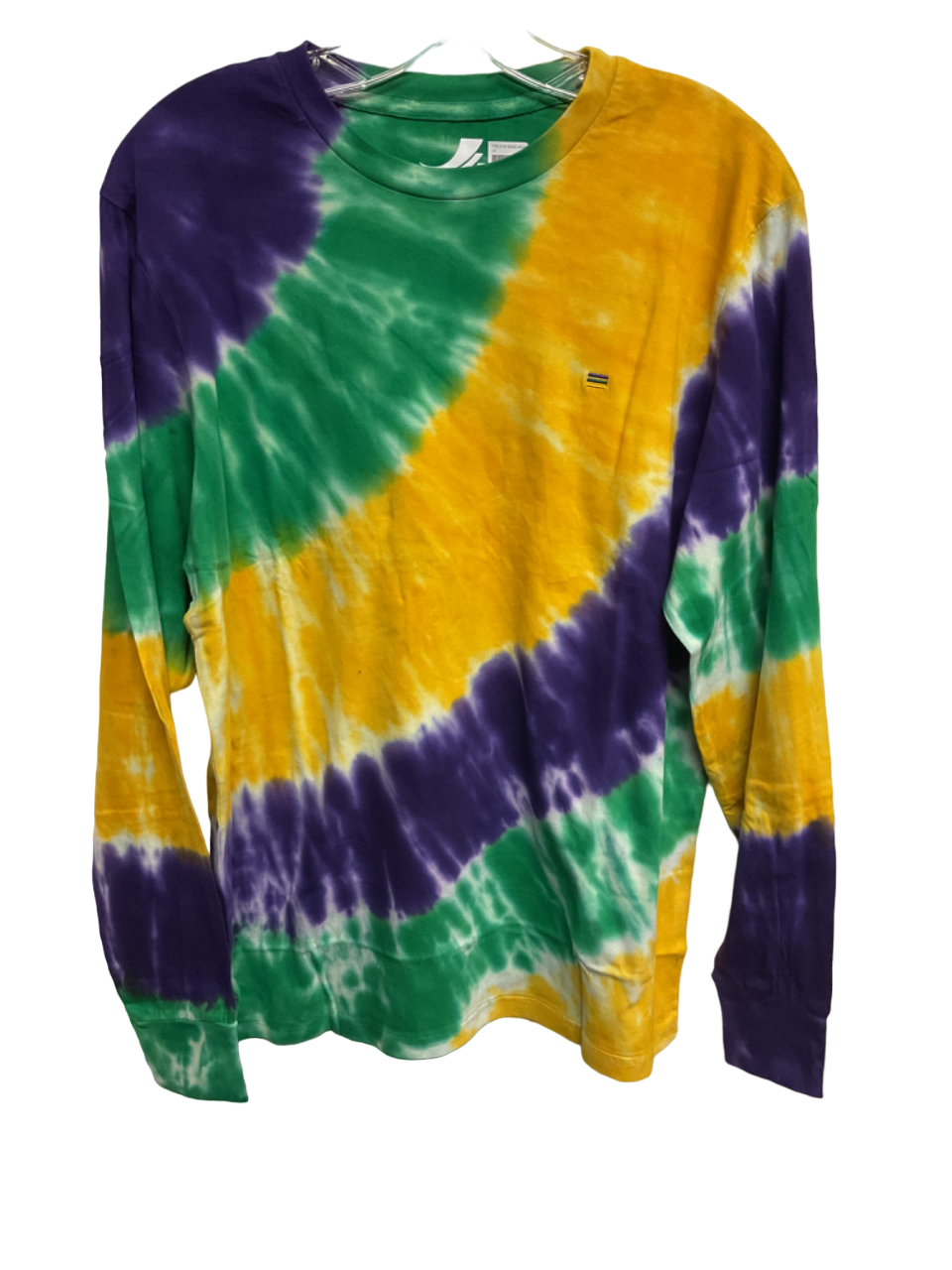 Tye Dye Wave Adult Long Sleeve