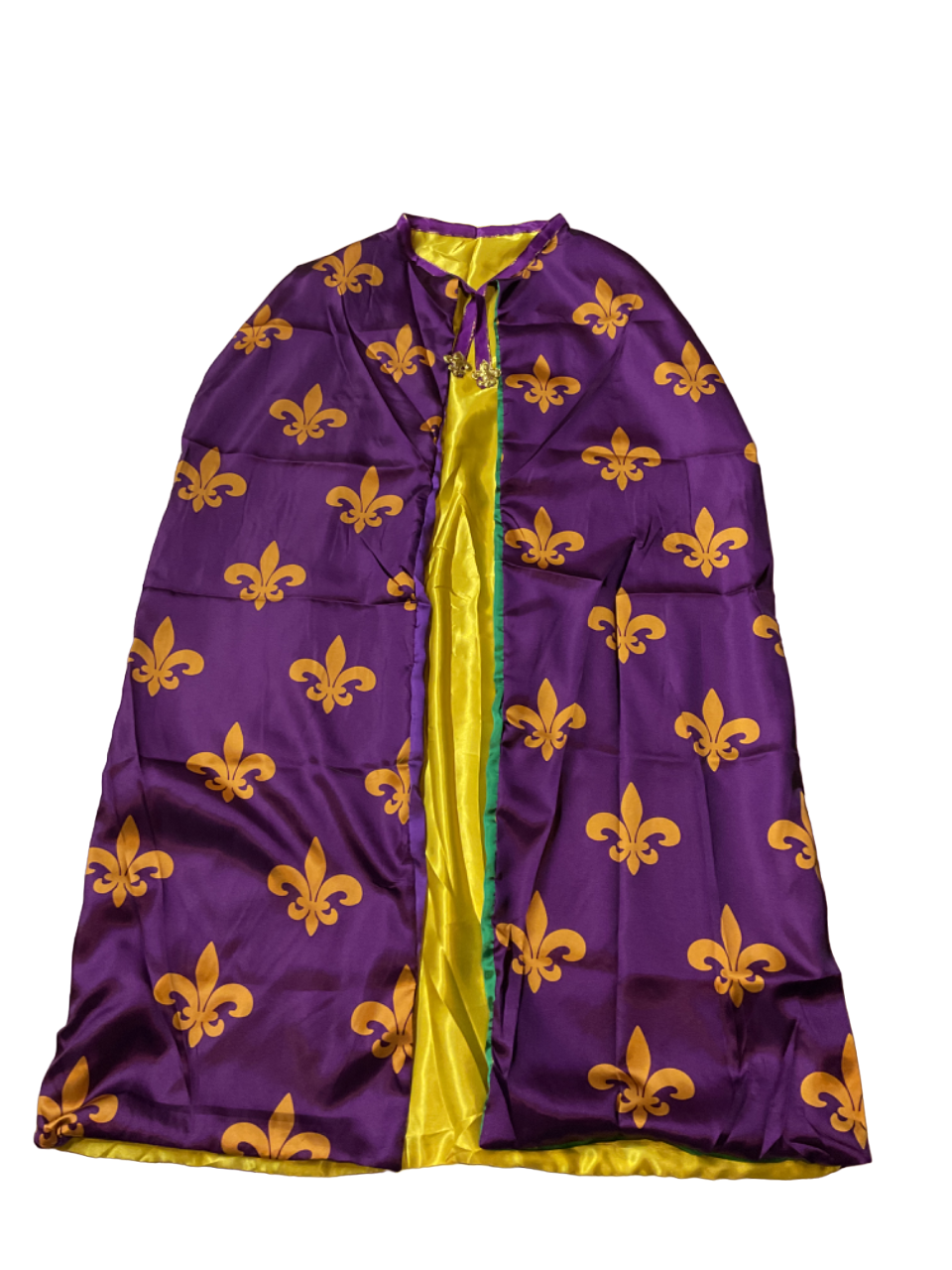 45" Rev Purple, Green and Gold FDL Cape