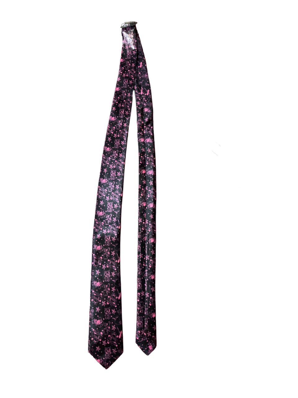 Black/Red Pirate Necktie