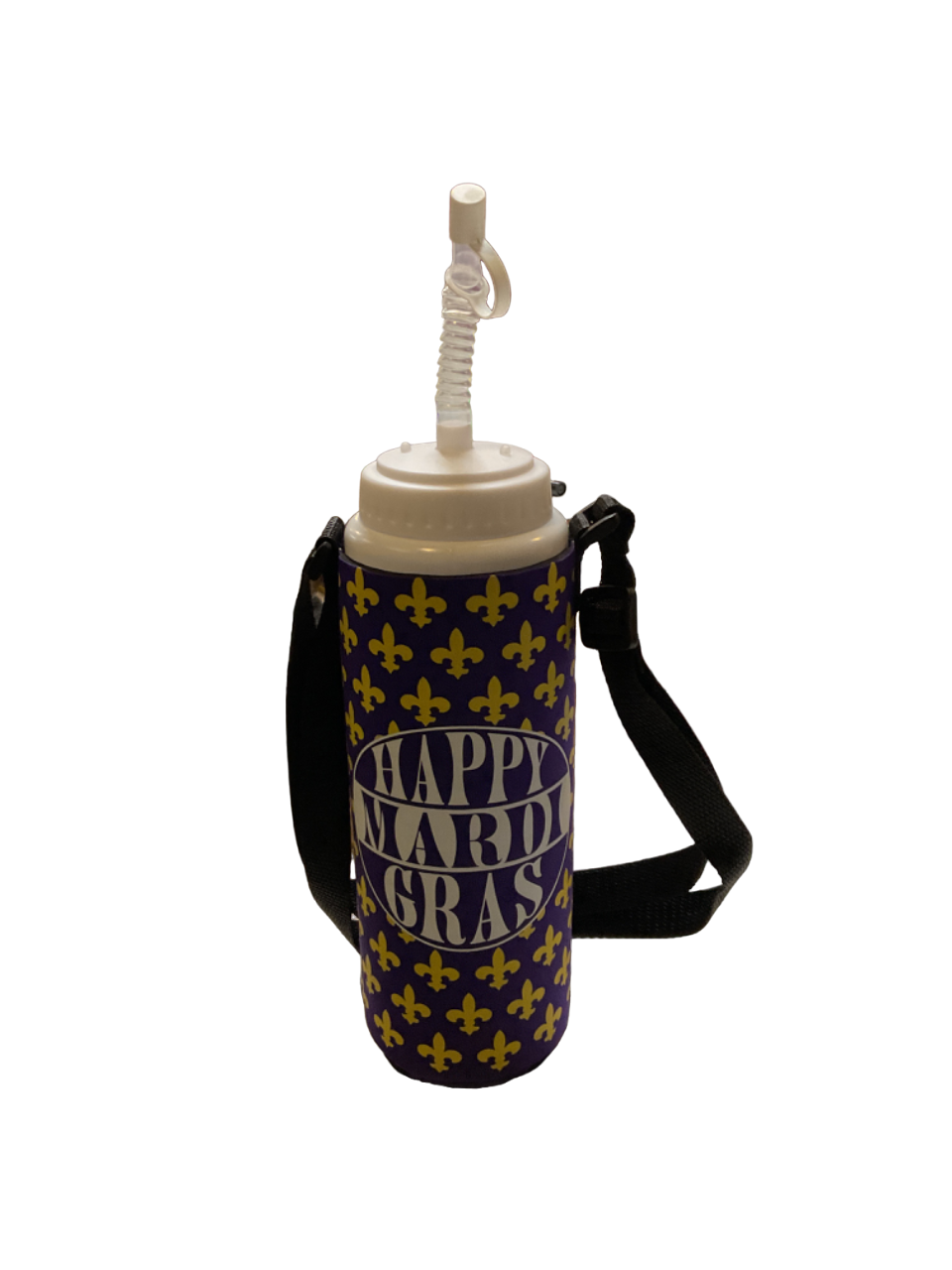 32oz Mardi Gras Sports Bottle