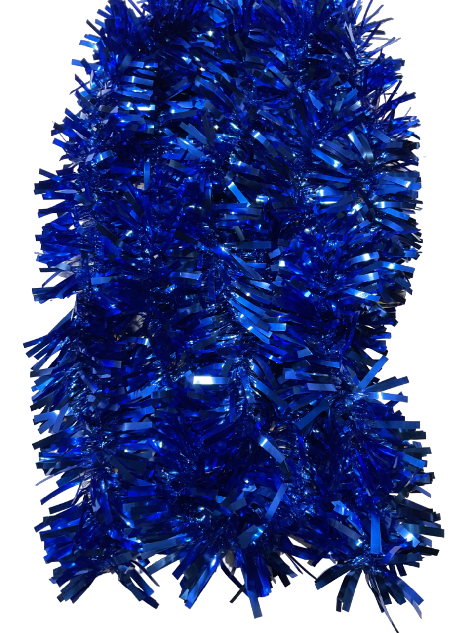 Blue Tinsel Garland