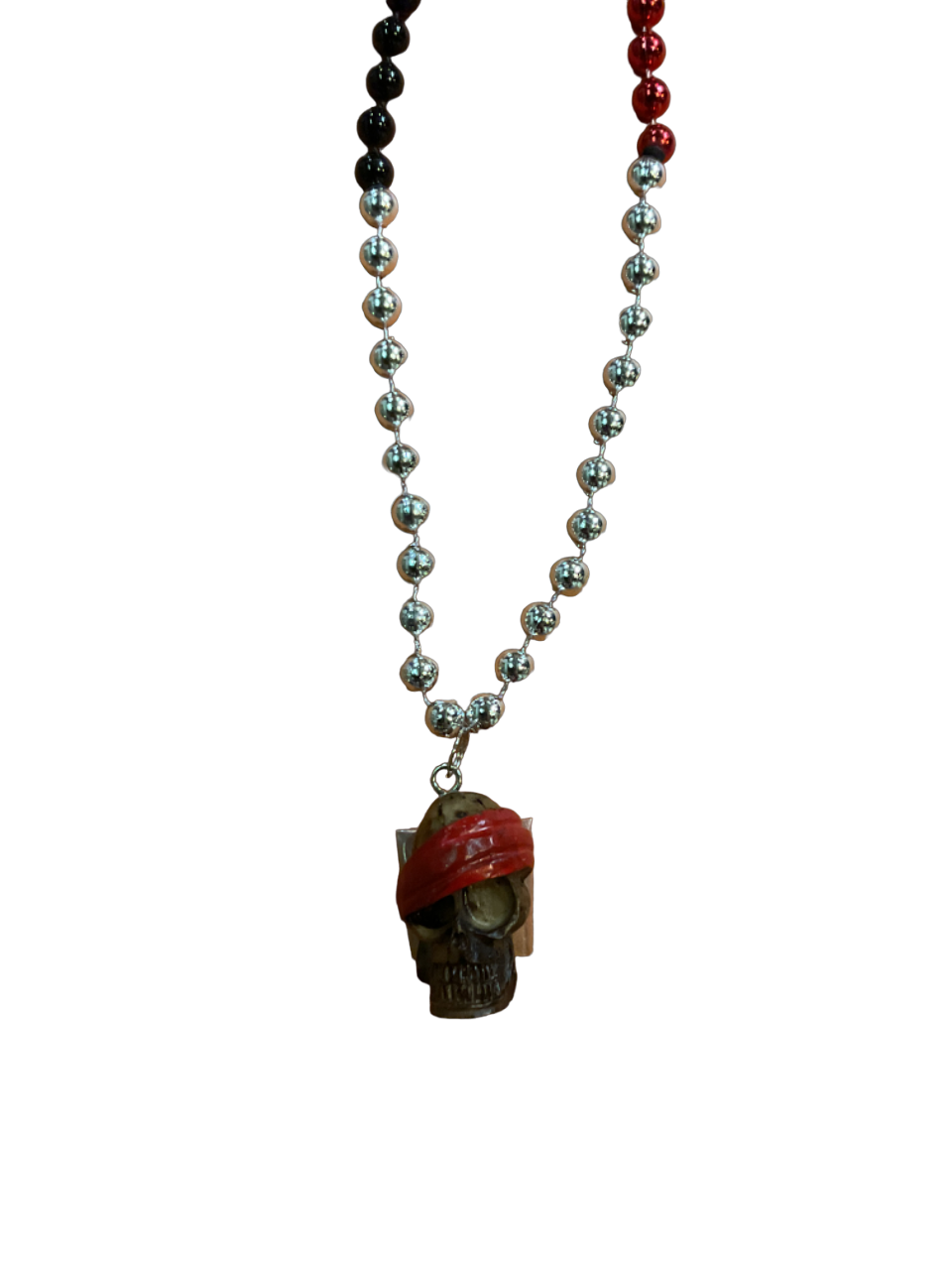 36" 10mm RD/SL/BK Section Beads
