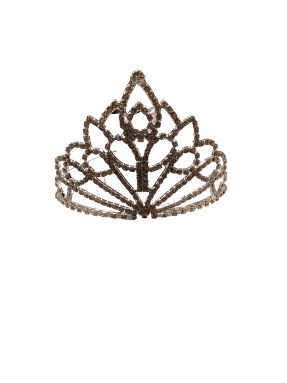 3.5" Crystal Tiara