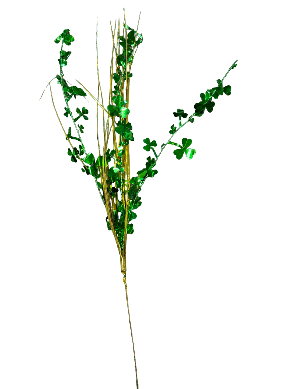 Green and Gold Shamrock Pick