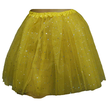 Yellow Tutu with Stars