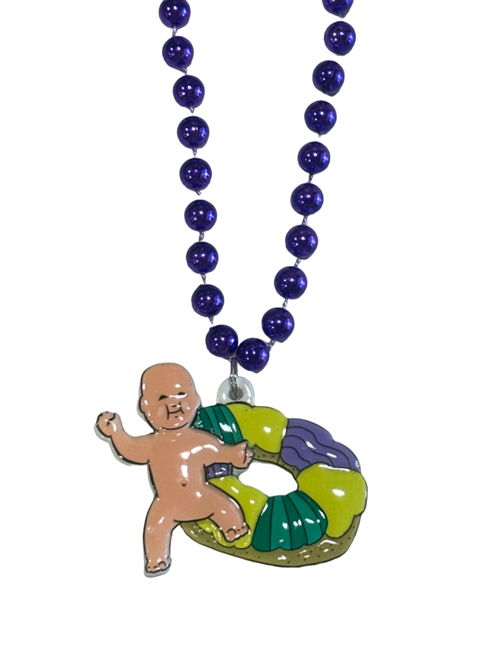36" King Cake Baby Beads