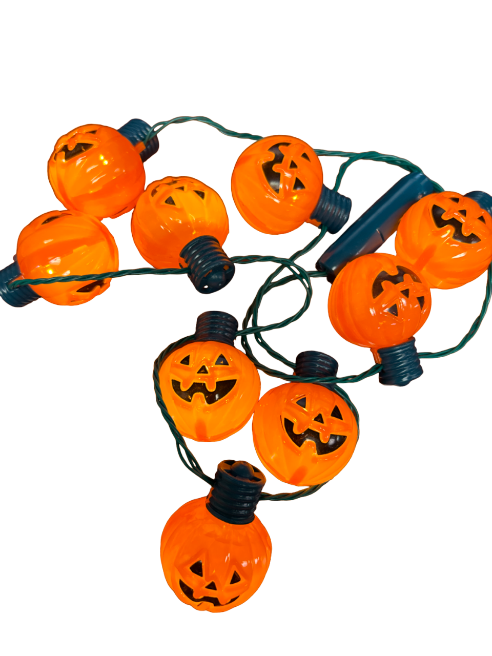 Light Up Pumpkin Bead