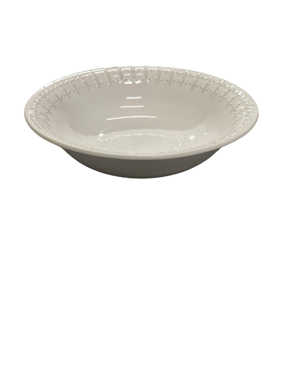 13" White FDL Serving Bowl