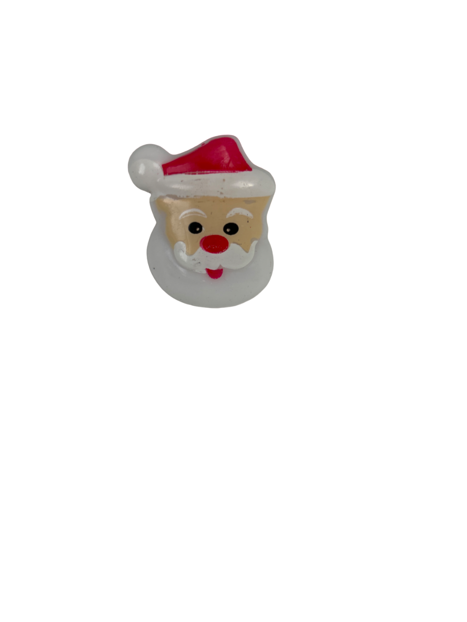 Light Up Santa Face Ring 2 Dozen