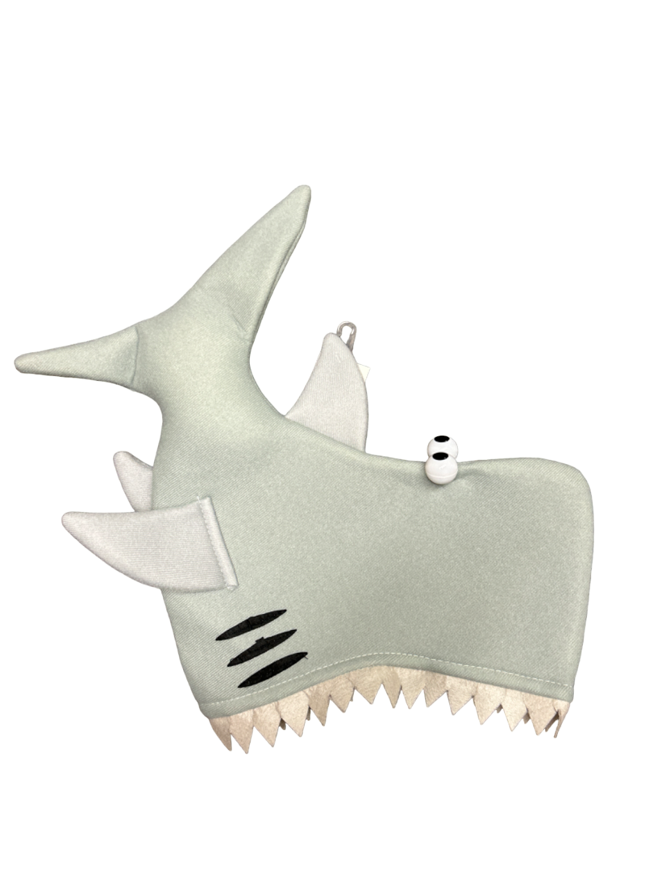 Gray Shark Hat