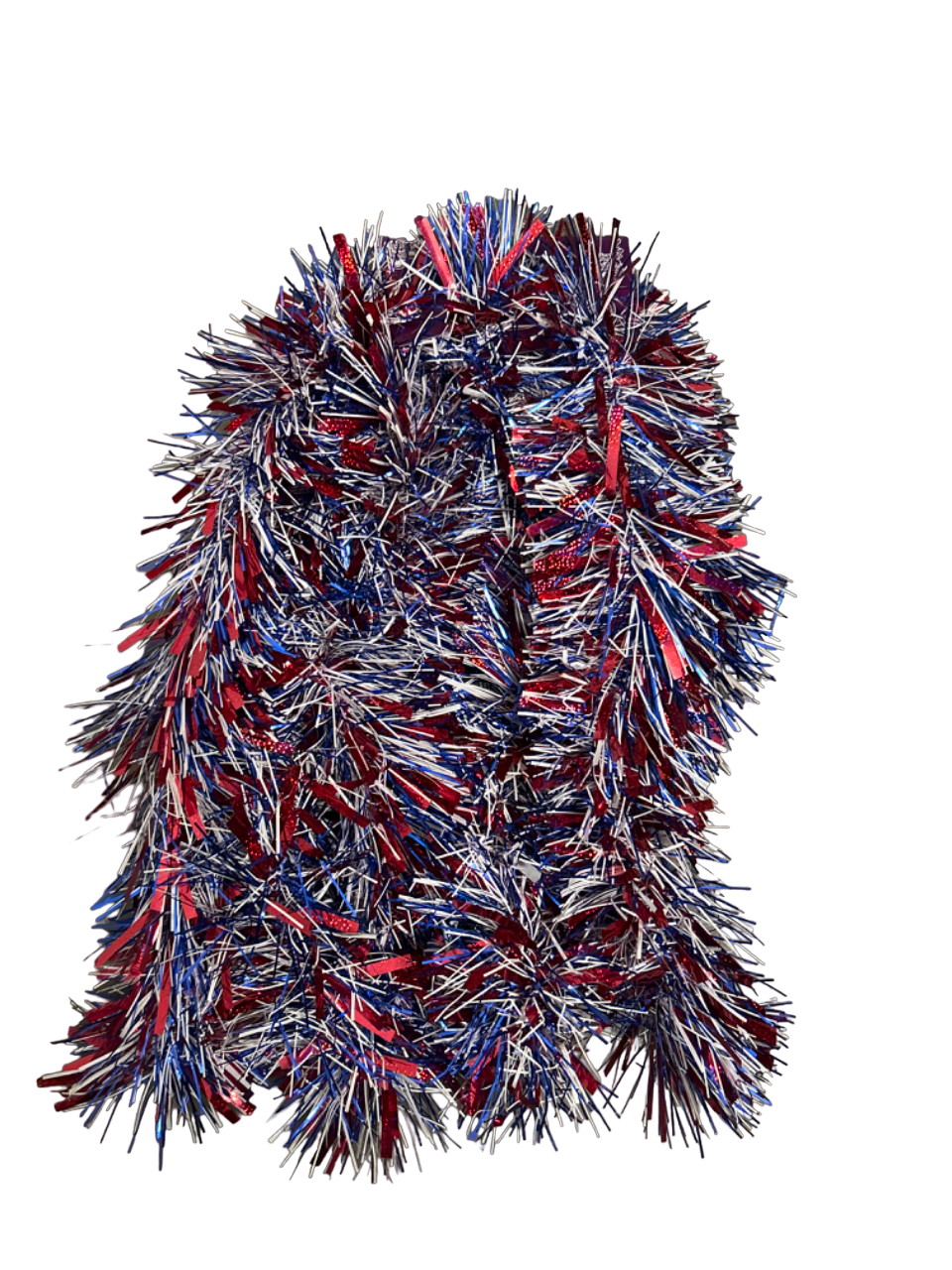 9' Red, White and Blue Garland