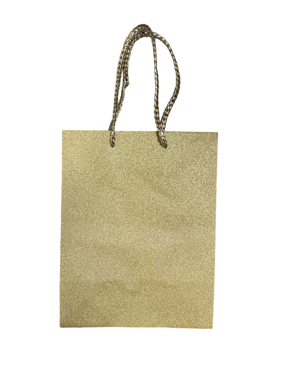 Gold Glitter Gift Bag